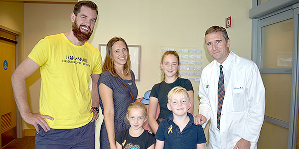 The Midttun Family and Dr. Indelicato