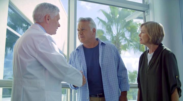 patient discussing treatment options